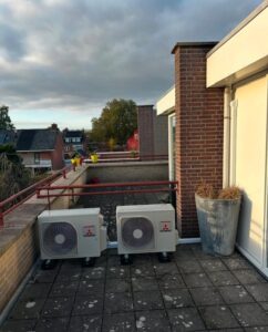 JY Installatietechniek - Airco op het dak